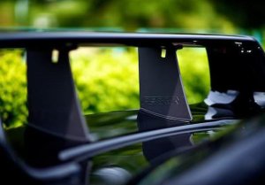 Subaru WRX STI Wing Stabilizer - Perrin Performance - Black - `02-`07 Subaru WRX STI Wing Stabilizer - Perrin Performance - Black - `02-`07